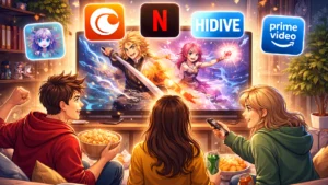 Noche de anime y diversión