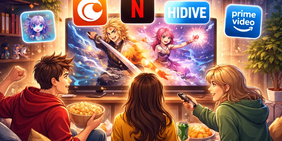 Noche de anime y diversión